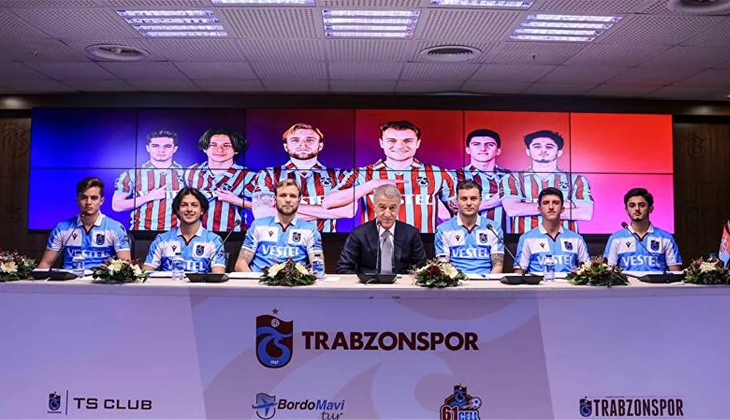 Trabzonspor, 6 futbolcuyla sözleşme imzaladı