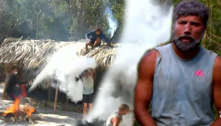 Survivor sürgün adasında yangın alarmı!