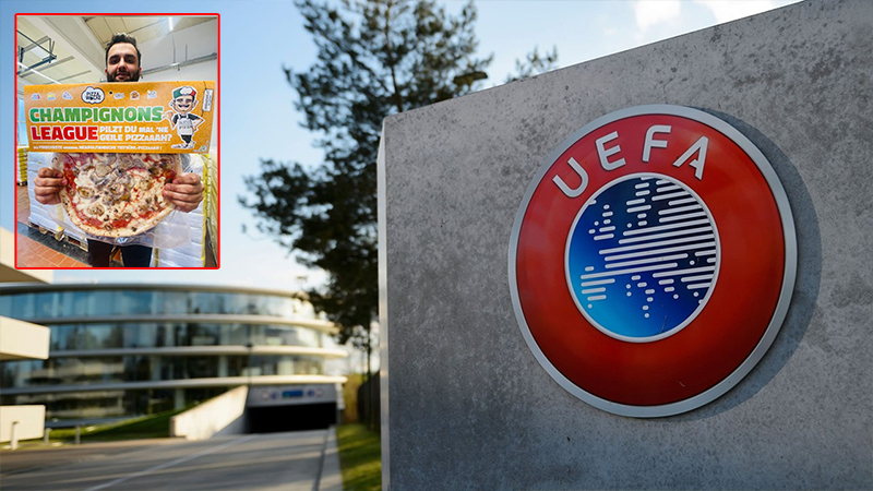 UEFA’dan ‘Şampiyonlar Ligi pizzası’na telif hakkı davası