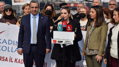 Bursa’da CHP’li kadınlardan KDV protestosu
