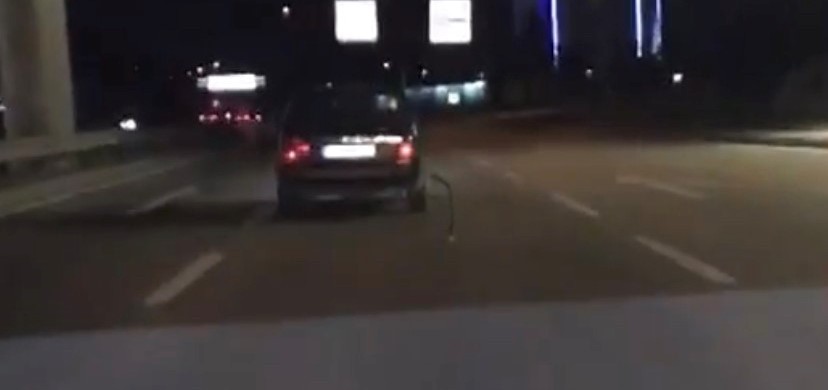 Bursa’da trafikte şaşırtan görüntü Bursa’da trafikte şaşırtan görüntü