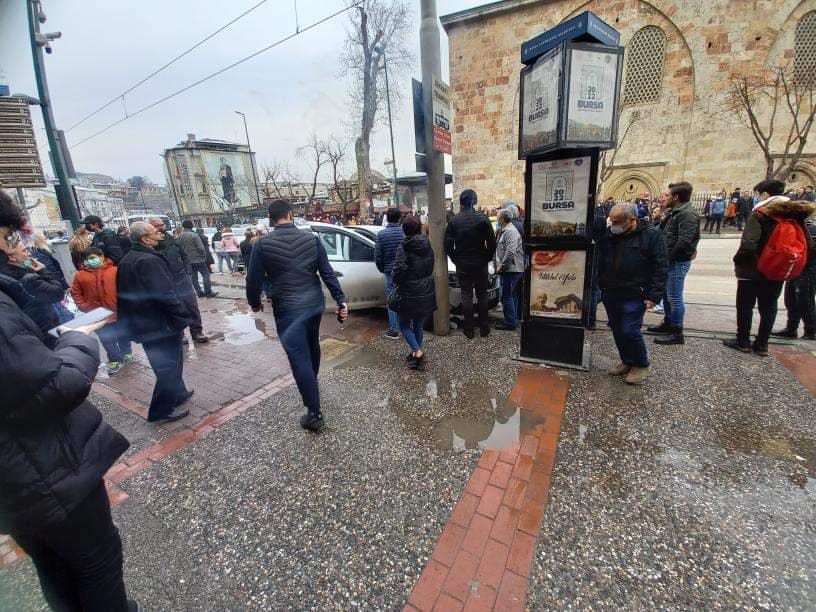 Bursa’da hayat kurtaran tesadüf Bursa’da hayat kurtaran tesadüf