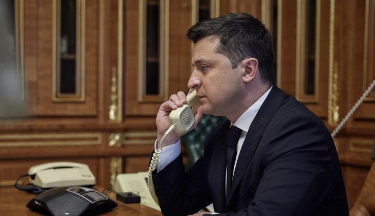 Zelenskiy, Macron ve Scholz ile telefonda görüştü