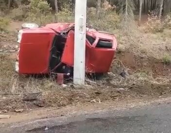 Bursa’da yağmur kazası! Hurdaya döndü