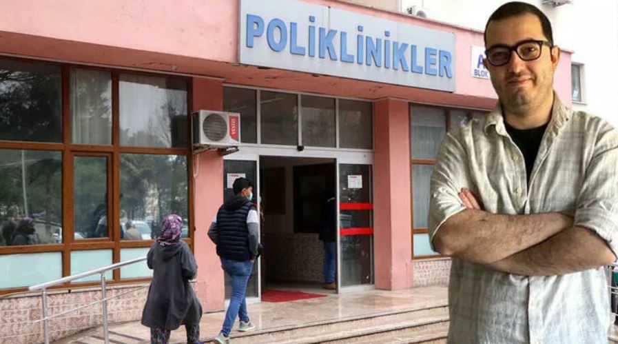 Tutuklu hastadan doktora saldırı