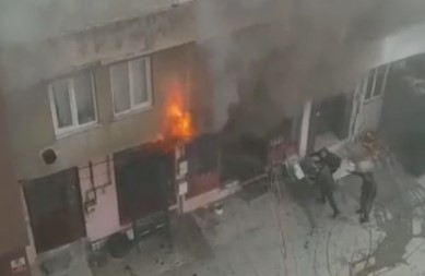 Bursa’da iş yerinde korkutan yangın!