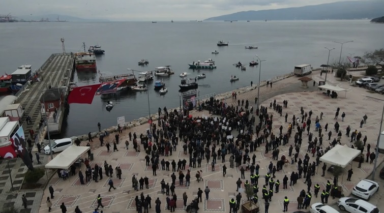 Gemlik’te deşarj istasyonu tepkisi: Körfezime dokunma!