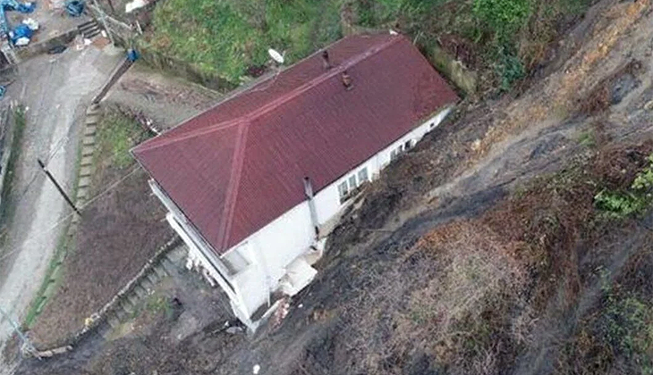 Zonguldak’ta çatı hasarı ve toprak kayması nedeniyle 38 konut boşaltıldı
