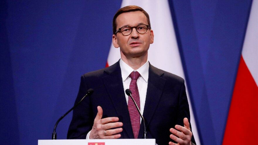 Polonya Başbakanı Morawiecki’den Ukrayna’ya destek Polonya Başbakanı Morawiecki’den Ukrayna’ya destek