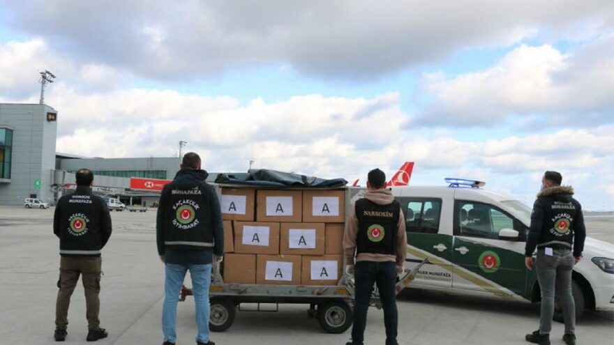 İstanbul Havalimanı’nda uluslararası uyuşturucu operasyonu