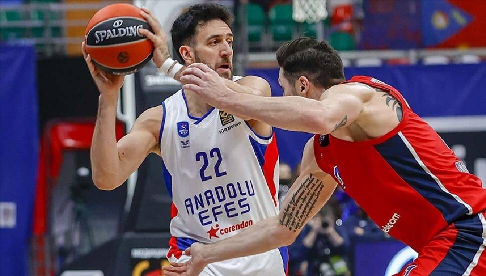 Anadolu Efes, CSKA Moskova’yı 99-97 mağlup etti