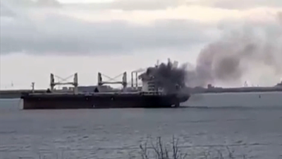Ukrayna açıklarında Bangladeş bandıralı yük gemisine füze saldırısı