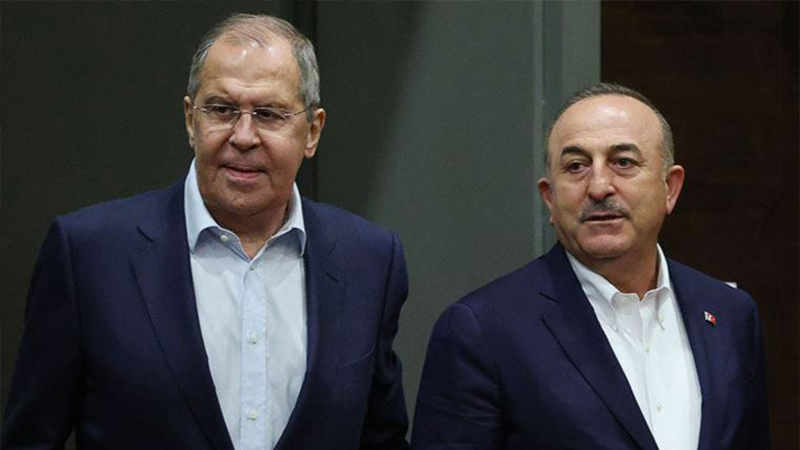 Çavuşoğlu, Moskova’da Lavrov ile bir araya geldi