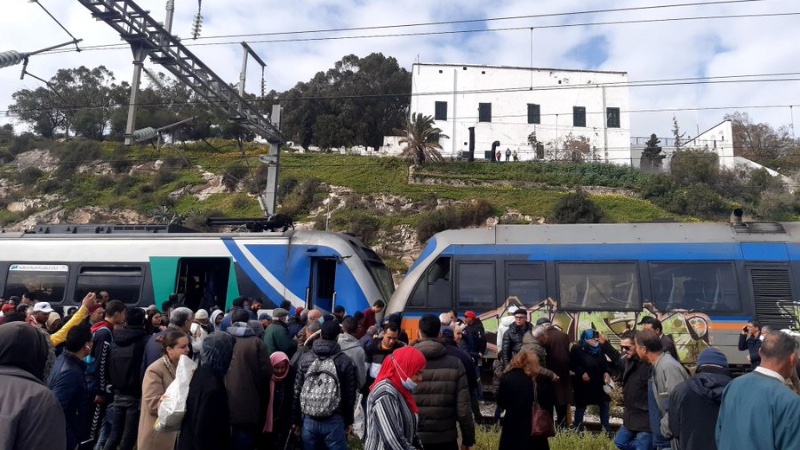 Tunus’ta iki tren çarpıştı: 65 kişi yaralandı