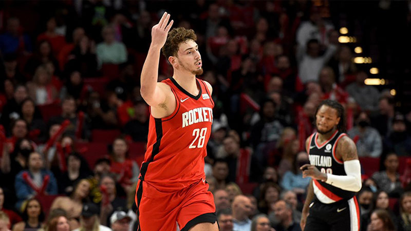 NBA’de Alperen Şengün’den kariyer rekoru