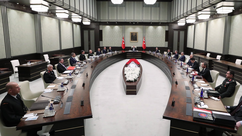 MGK, Erdoğan başkanlığında toplandı
