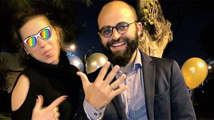 Gözde Çığacı sevgilisine evlilik teklif etti