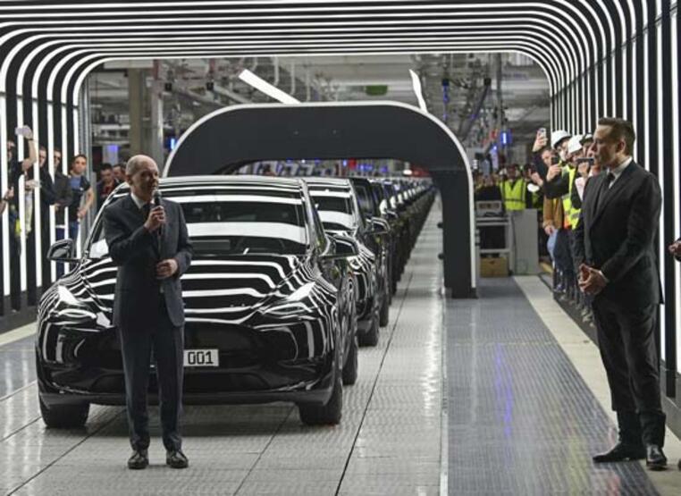 Elon Musk, Tesla’nın Avrupa’daki ilk fabrikasını Almanya’da açtı