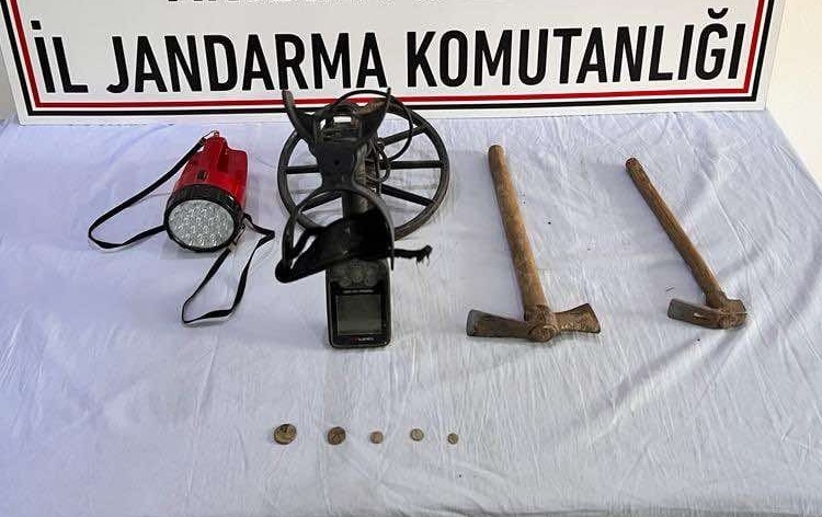 Kaçak kazıya suçüstü