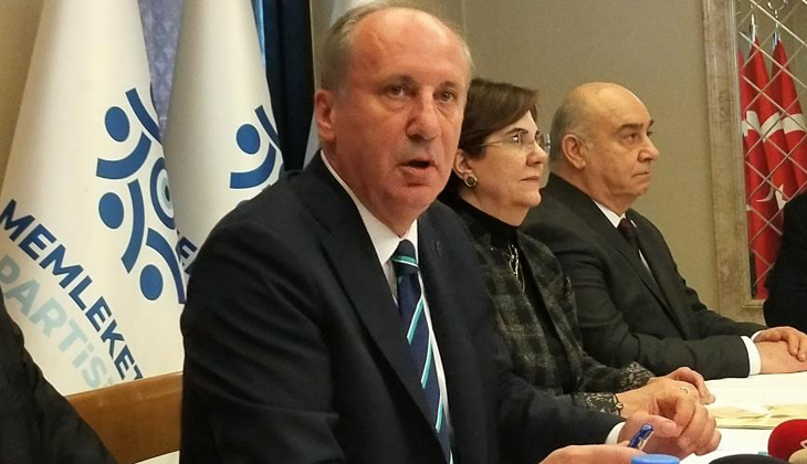 Muharrem İnce’den 6 partinin mutabakat metnine tepki