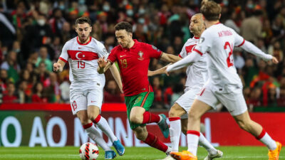 Portekiz-Türkiye maçından kareler