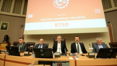 BTSO Başkanı Burkay: Hedefimiz üyelerimize stratejik üretim yeteneği kazandırmak