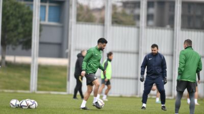 Bursaspor’da Eyüpspor maçı hazırlıkları tamamlandı