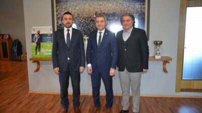 Kestel Belediye Başkanı Önder Tanır’dan Bursaspor’a ziyaret
