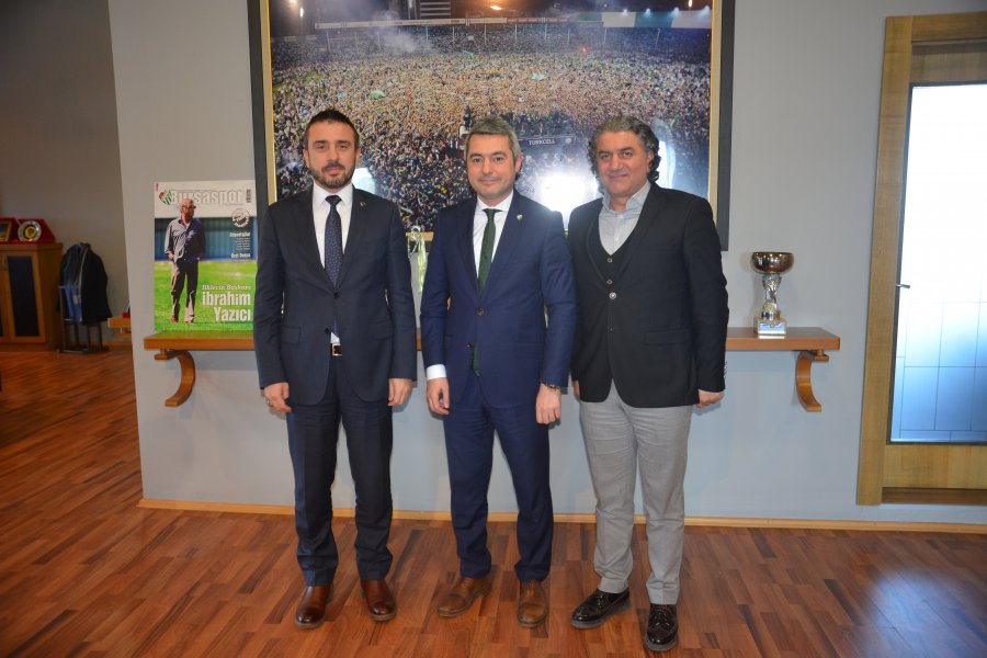 Kestel Belediye Başkanı Önder Tanır’dan Bursaspor’a ziyaret
