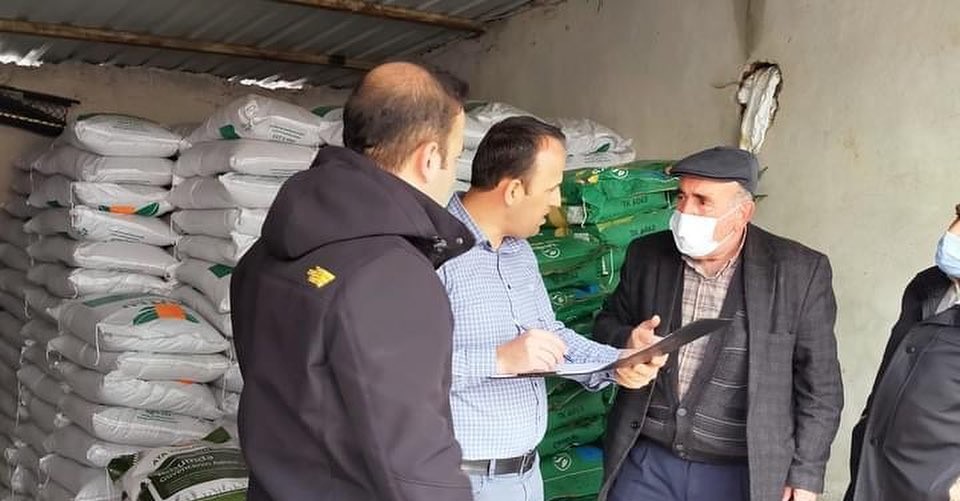 Selden zarar gören çiftçilere tarımsal ürün desteği