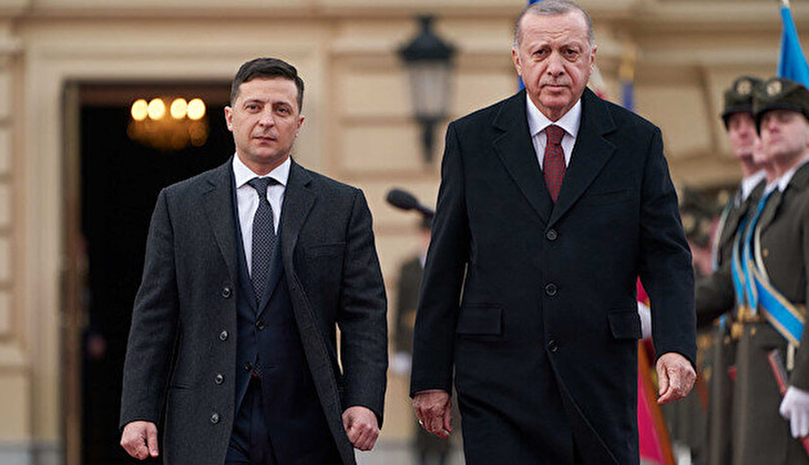 Erdoğan, Zelenski ile görüştü