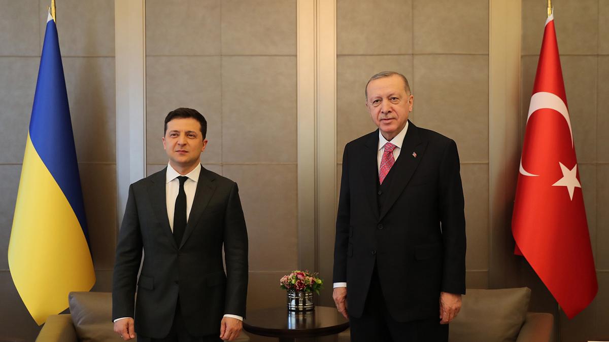 Cumhurbaşkanı Erdoğan, Ukrayna Cumhurbaşkanı Zelenski ile görüştü