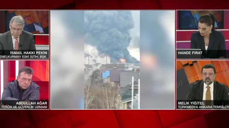 CNN TÜRK ekibine Kiev yakınlarında ateş açıldı