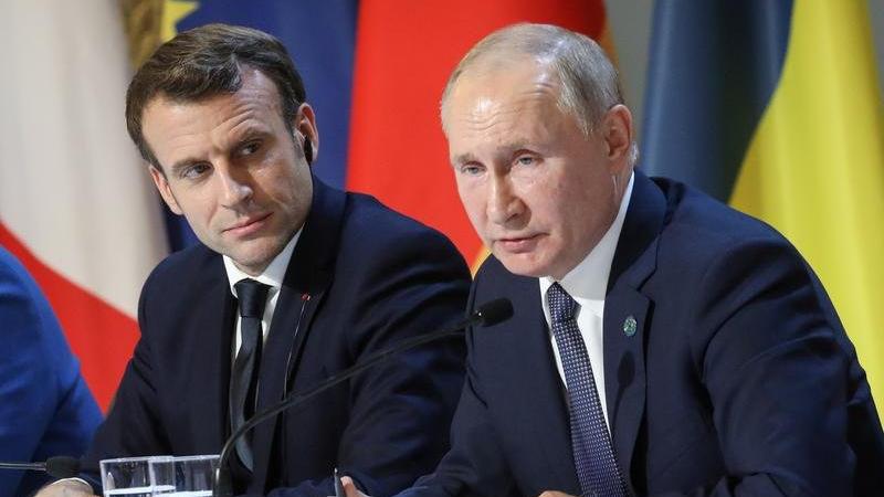 Putin ve Macron, Zaporijya santraline gerçekleştirilen saldırıyı görüştü