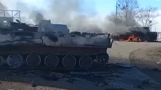 Ukrayna, Rus tanklarını imha etti
