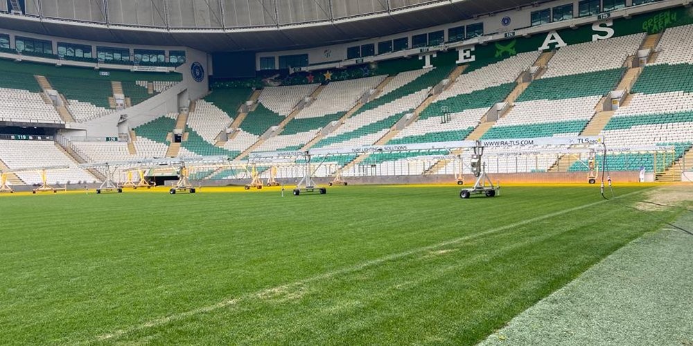Bursaspor, Timsah Park’ın zemini ile ilgili çalışma başlattı Bursaspor, Timsah Park’ın zemini ile ilgili çalışma başlattı