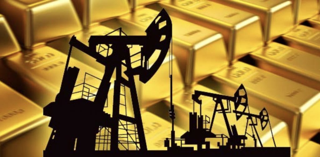 Altında geri çekilme, petrolde dalgalı kur