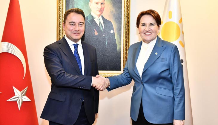 Babacan’dan Akşener’e ziyaret