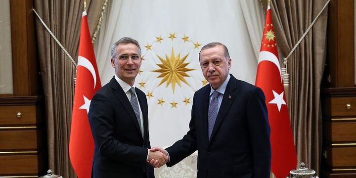 Cumhurbaşkanı Erdoğan, NATO Genel Sekreteri Stoltenberg’i kabul etti