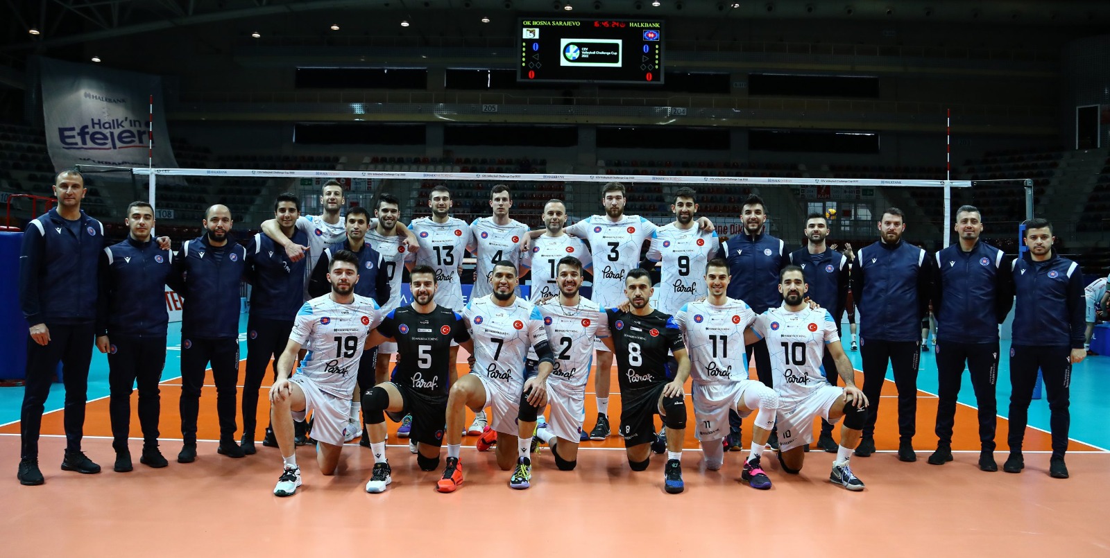 Halkbank’tan CEV Challenge Kupası’nda gümüş madalya