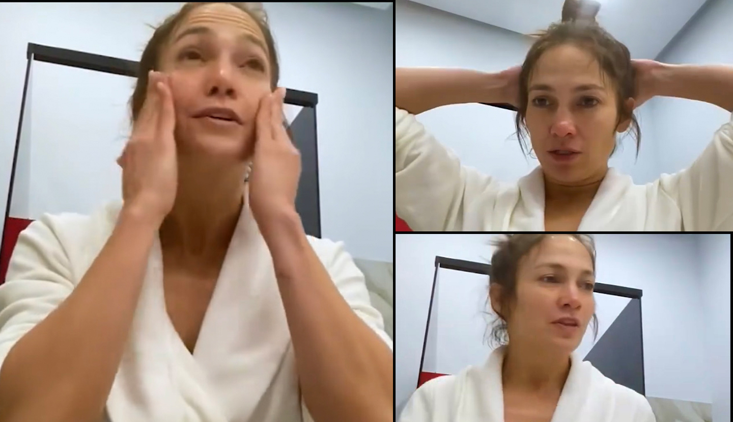 Jennifer Lopez’in makyajsız hali şaşırttı!