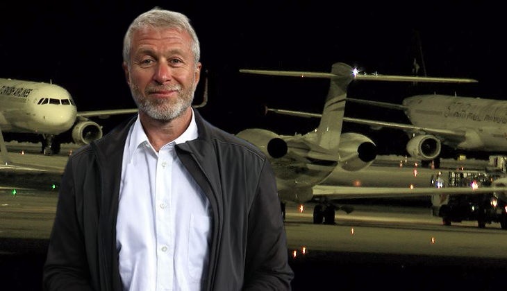 Abramovich’in özel jeti İstanbula indi