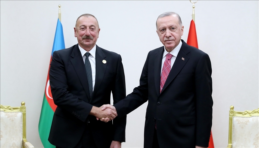 Cumhurbaşkanı Erdoğan ile Aliyev görüştü