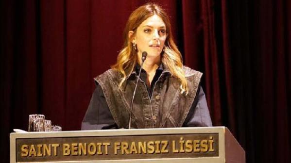 Ünlü oyuncu Bige Önal, Saint Benoit Lisesi Best Buddies Kulübü Eşleştirme Töreni’nde