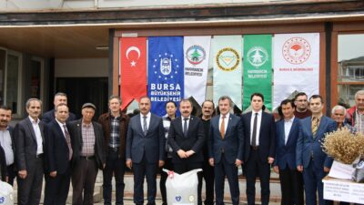 Bursa’da çiftçiye çörek otu tohumu desteği