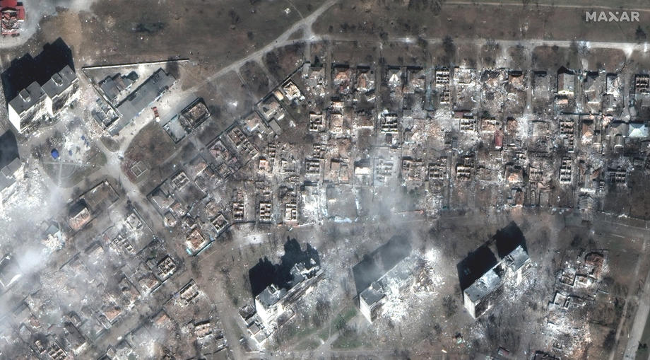 Mariupol’deki yıkım görüntülendi