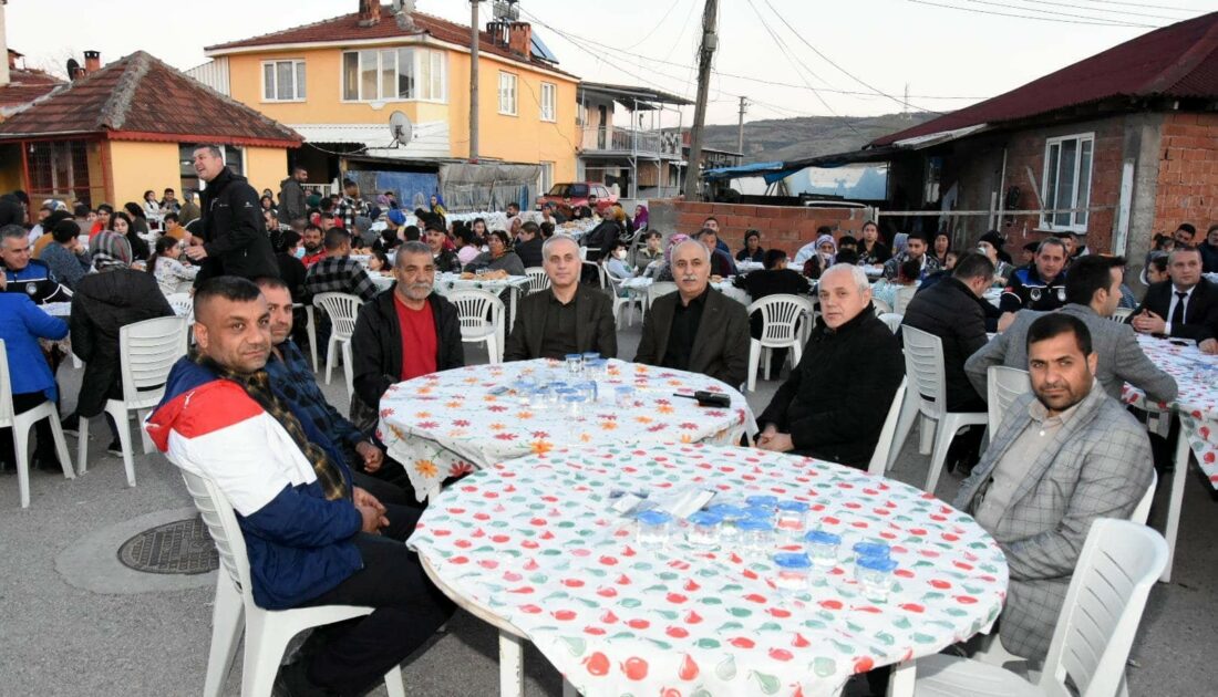 Yenişehir Belediye Başkanı Aydın’dan Roman Mahallesi’nde iftar