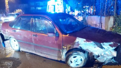 Bursa’da feci kaza… Virajı alamadı, duvara çarptı: 5 yaralı