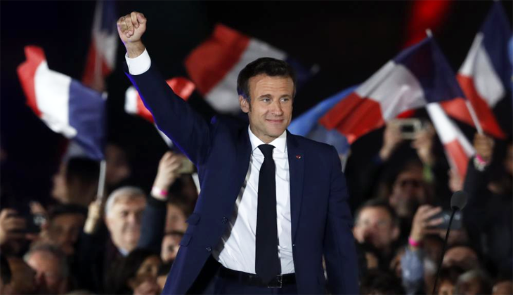 Macron: Aşırı sağı engellemek için bana oy verdiler