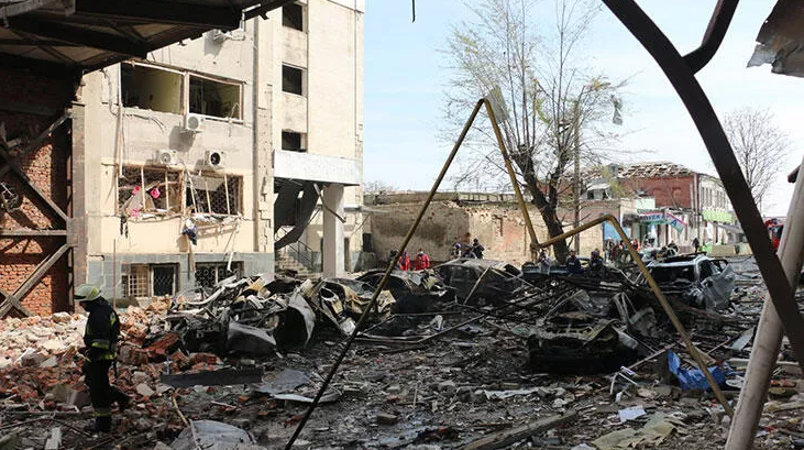 Rusya Harkov’u vurdu: 1 ölü, 18 yaralı